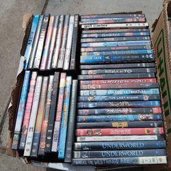 DVDs .50 Cents Each