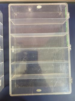 Transparent Compartment Boxes