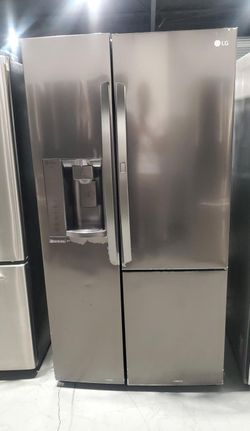 LG Side-by-Side Stainless Steel Refrigerator Fridge

