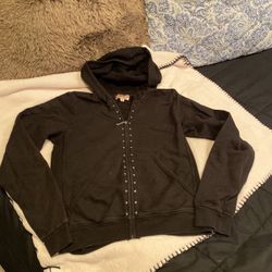 Girls Kids Juicy Couture Hooded Zip Up Jacket