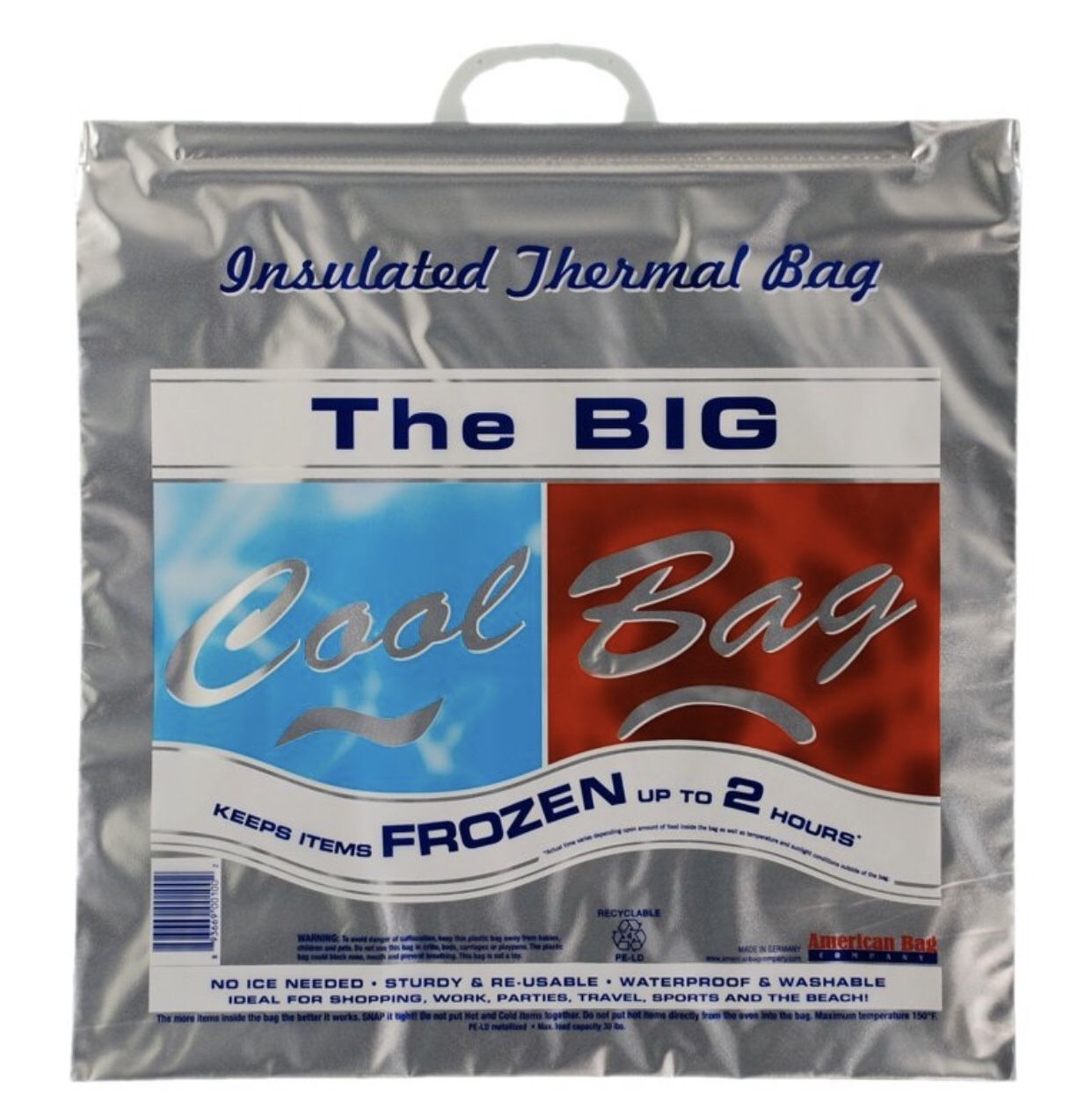 Reuseable Thermal Freezer Bag -3.2oz