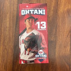 Shohei Ohtani 13 Strikeout Bobbblehead