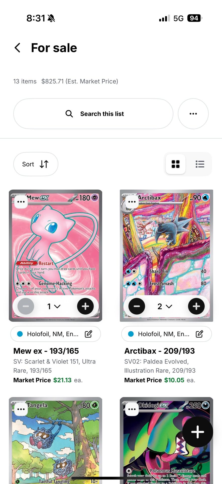 Pokemon Collection All High Value Cards