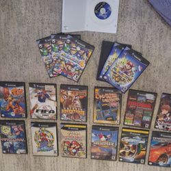 Large Lot of Gamecube Games