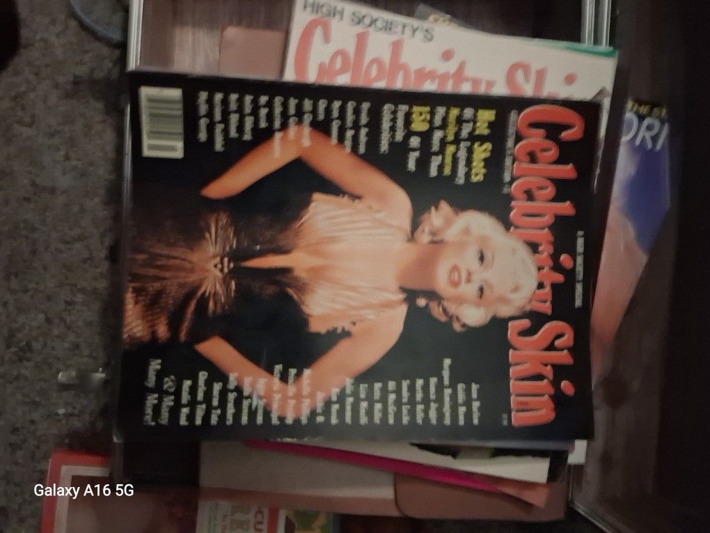 Old Celebrity Skin Magazines