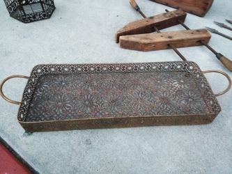 Vintage Table Tray, Decorator item
