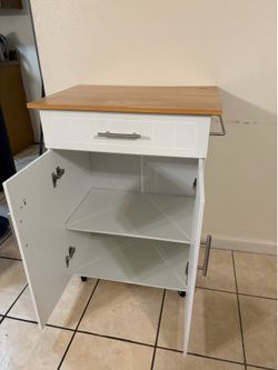 Kitchen bar island cart