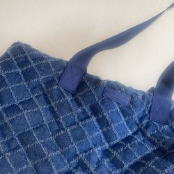 Authentic Kurt Geiger Large Denim Tote – Excellent Condition!