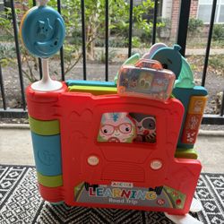 Fisher-Price Sit-to-Stand Giant Activity Book, Electronic Learning Toy and Activity Center