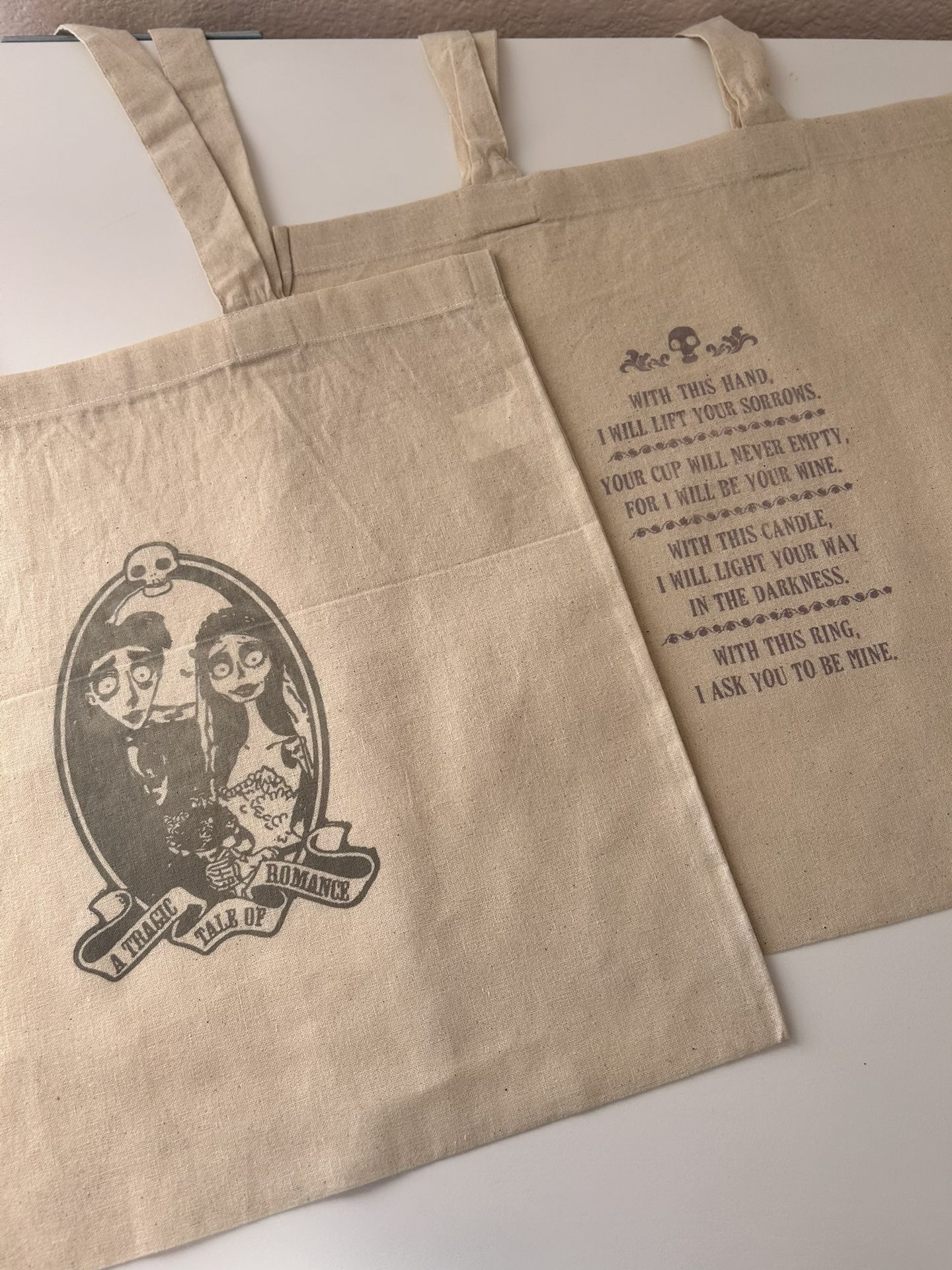 Tote Bags Corpse Bride Read Description