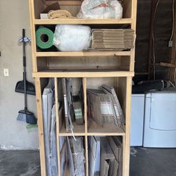 Wooden Storage Shelf/shipping Station