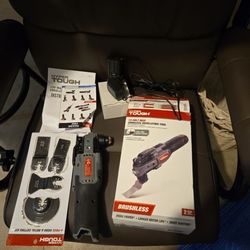 Hyper Tough 12V Max Cordless Oscillating Multi-Tool (Brushless)