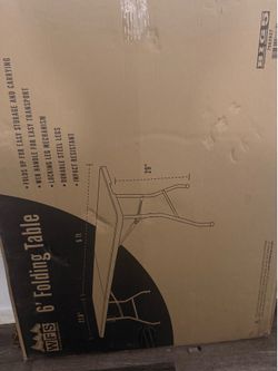 Brand new outdoor or indoor table