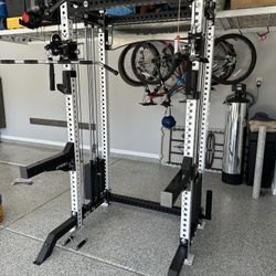 Vesta Fitness PRO SERIES 2-1 Ultimate Half Rack Functional Trainer/Gym Equipment/ Home Gym/ Fitness/ FREE DELIVERY 🚚 