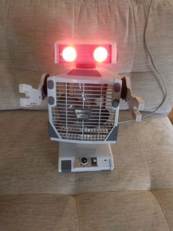 Vintage 1986 Robeson Robo The Fan With Light Up Eyes