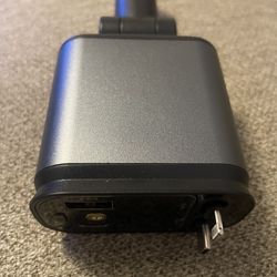 4-in-1 Fast Car Charger, 60W, Retractable Cables - Warehouse Closeout Sale!