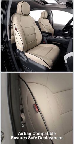 EKR Sienna Seat Covers for 2021 2022 2023 2024 2025 2026 Toyota Sienna LE, XLE,8 Seats,2nd Row 4/2/4 Split,Waterproof Seat Covers Full Set for Trucks 