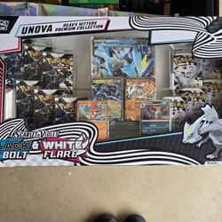 Pokemon Heavy Hitters Premium Collection Black Bolt White Flare