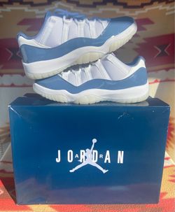 Jordan 11 Retro Low Diffused Blue 2024 Used Damaged Box Clean! FV5104-104