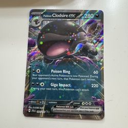 Paldean Clodsire ex 094/159 Journey Together Pokemon