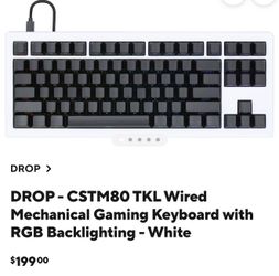 DROP CSTM80 keyboard