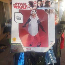 Porg Child Costume Toddler 2t-3t