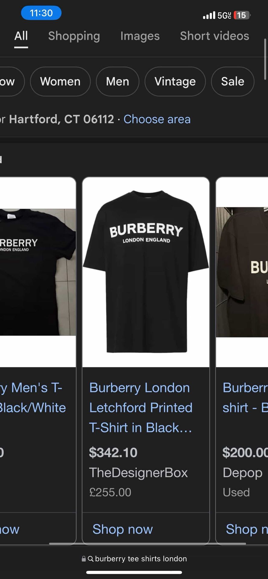 Burberry Shirt Brand New