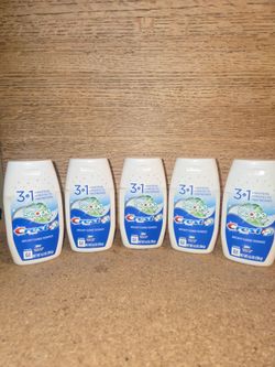 Crest Plus Scope 3-in-1 Toothpaste 5-Pack