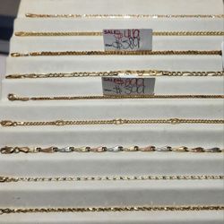 Bracelets 10kt 14kt 18kt