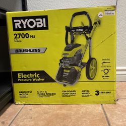 Brand: RYOBI 3.4 3.4 out of 5 stars (11) Ryobi 2700 PSI Electric Pressure Washer green