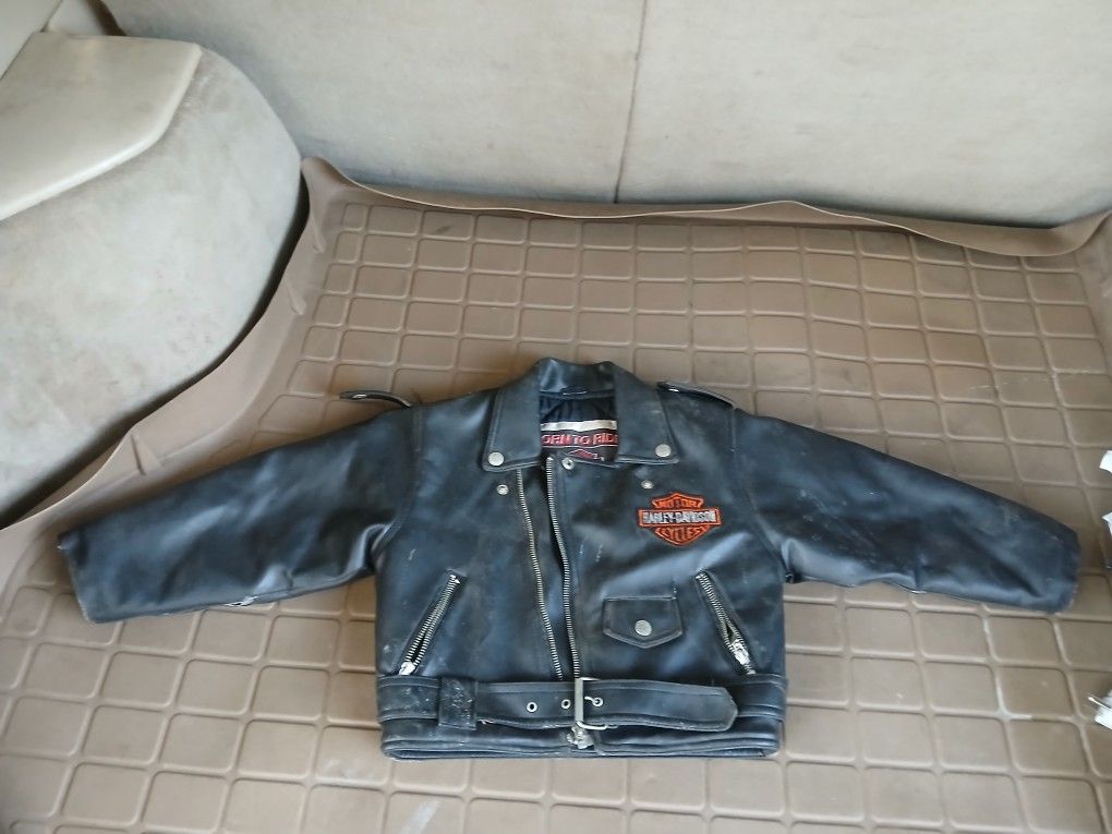 Toddler Leather Jacket