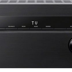 Sony 8K 7.2-ch A/V Receiver. Dolby Atmos, Bluetooth, WiFi, Apple AirPlay. Remote control included