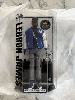 LeBron James figurine Barbie doll