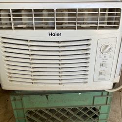 Haier Room Air Conditioner Used Works Good 