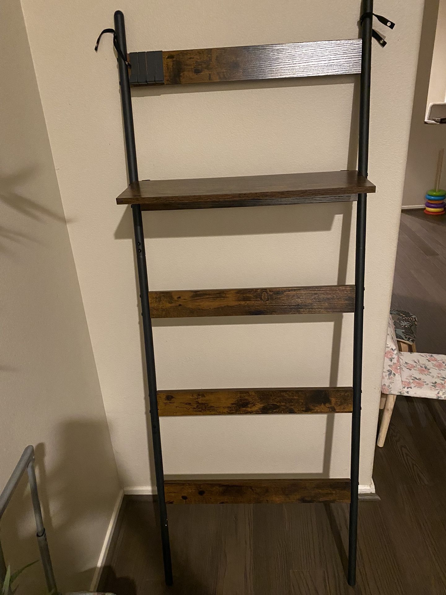 Wall Ladder Shelf