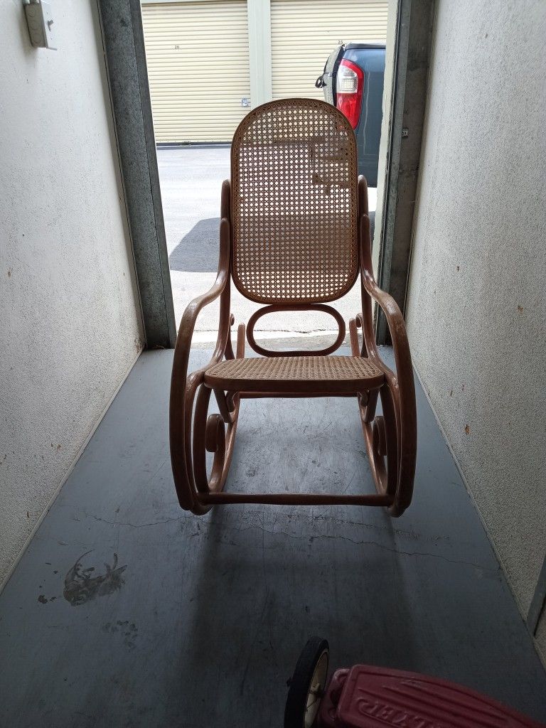 Wicker Rocking Chair Make Offer