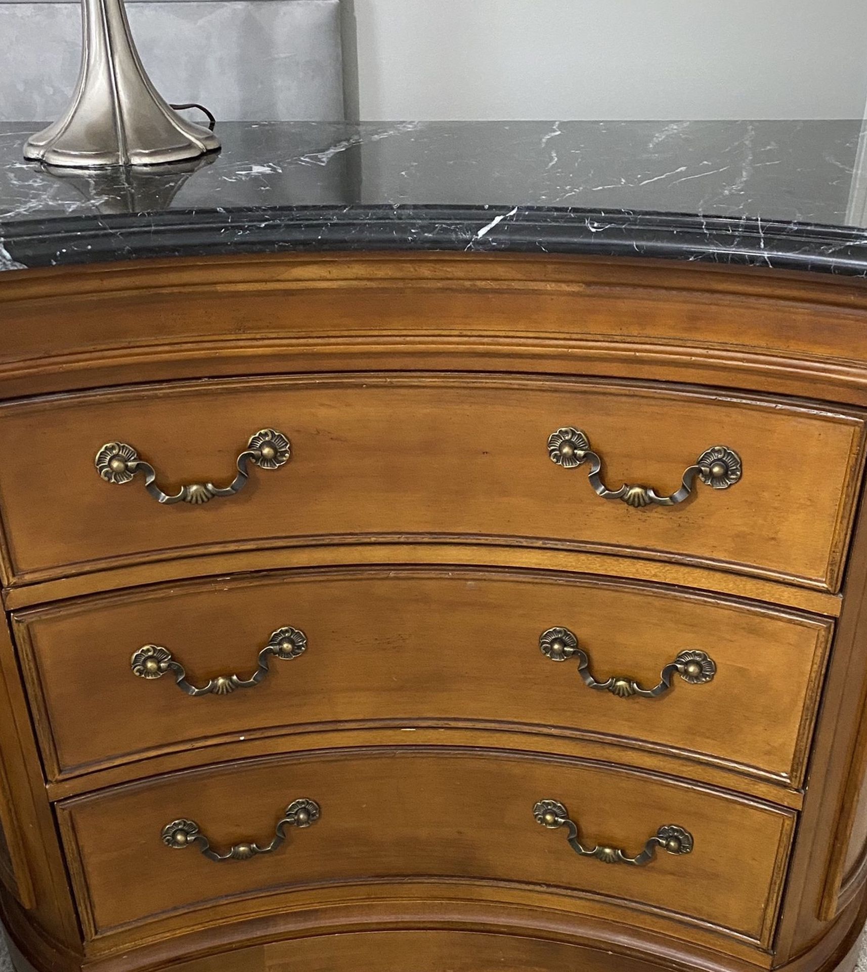 Bernhardt Solid Wood Marble Top Dresser for Sale in Hinsdale, IL OfferUp