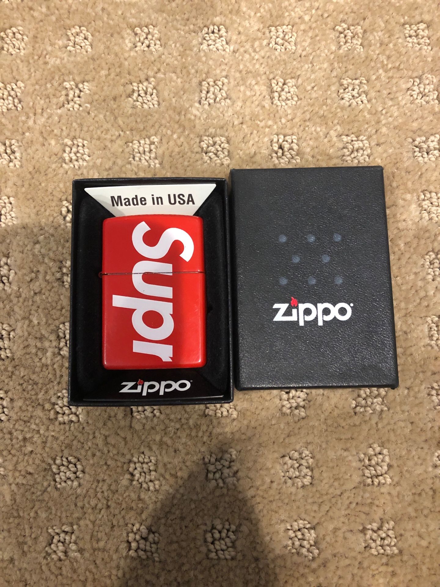 Supreme zippo/lighter brand new