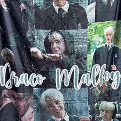 Harry Potter Draco Malfoy Throw Blanket 50x40