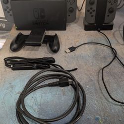 Nintendo Switch (32GB) with 2 Extra Joycons and Charging Dock