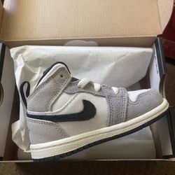 Toddler Size 5C, Brand new  Jordan 1 MID SE CRAFT cement grey/black-white | $55 