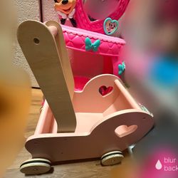 Toddler Wooden Stroller 