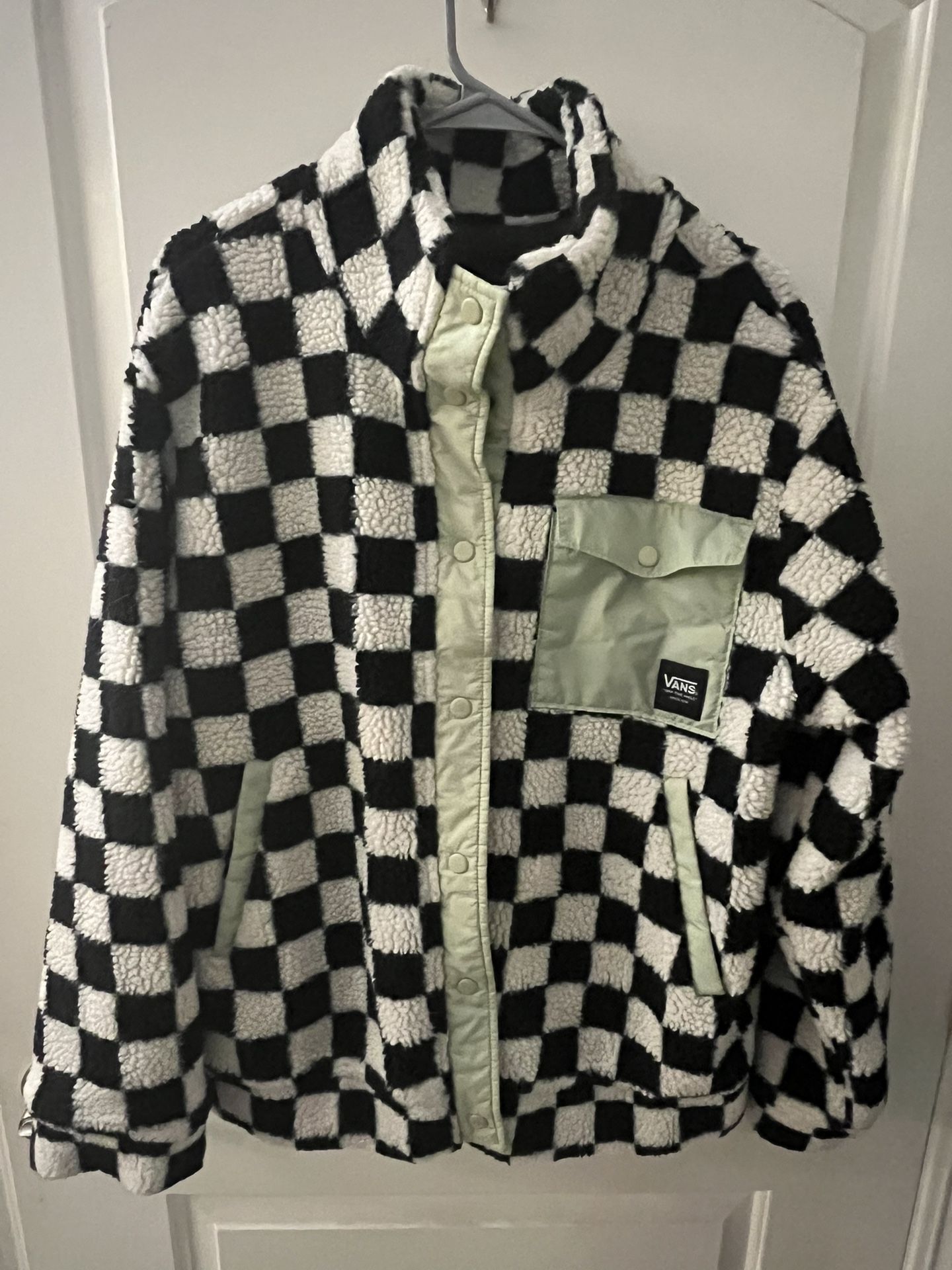Vans Fleece Jacket Size Large