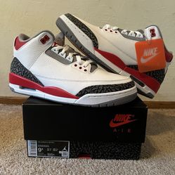 Air Jordan 3 (Fire Red)