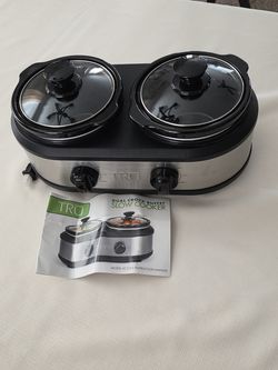 Tru Dual Crock Slow Cooker