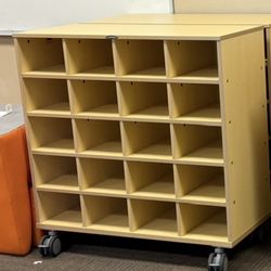 Lakeshore  Cubby w/ Wheels
