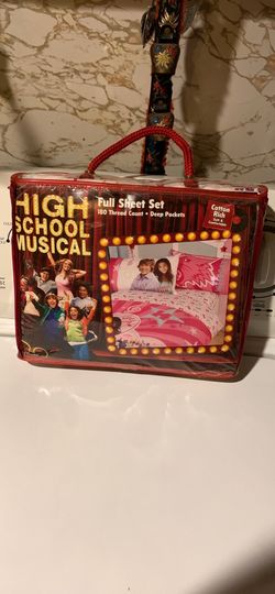 High school musical full size sheet set new in package