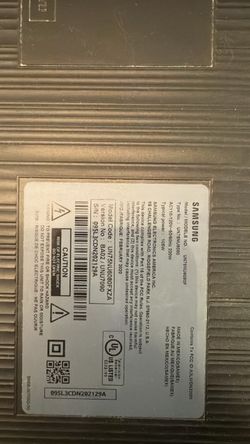 SAMSUNG 75 inch TV - great condition MUST GO
