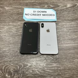 Apple IPhone X -  PAYMENTS AVAILABLE LOW AS $1 DOWN  - NO CREDIT NEEDED
