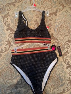 #bikini #new #small #large #swimsuit #black #beach #pool #summer